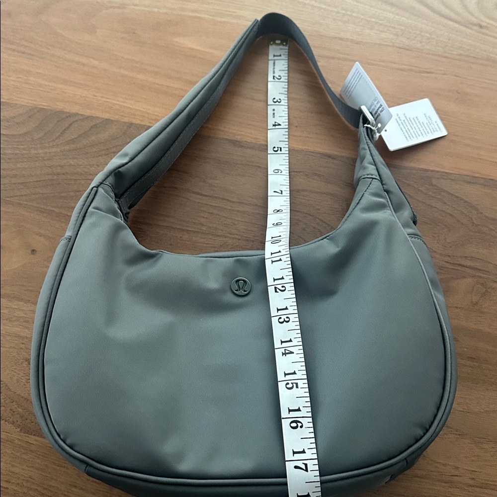 NWT Lululemon City Essential Bag + Nano Clip Pouch – Sage Grey  (Set) - Picture 11 of 15